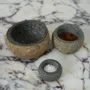Bowls - The River Stone Bowl - Black - S - BAZAR BIZAR LIVING