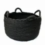 Paniers à linge - Paniers Les Quatre Mains, noirs, L - BAZAR BIZAR LIVING