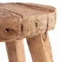 Other tables - The Marabunta Rustic Side Table - Natural - BAZAR BIZAR LIVING