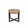 Other tables - The Rain Tree Side Table - Natural Black - BAZAR BIZAR LIVING