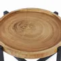 Other tables - The Rain Tree Side Table - Natural Black - BAZAR BIZAR LIVING