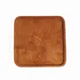 Platter and bowls - The Teak Square Plate - Natural - XS - BAZAR BIZAR LIVING