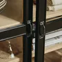 Bibliothèques - Armoire VIVA, 2 portes basses - noire - NORDAL