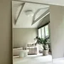 Miroirs - Très grand miroir pleine longueur avec cadre blanc (110 x 210 cm) - SCANDINAVIAN GLASSFACTORY