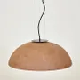 Suspensions - ABSIS suspension avec abat-jour en terracotta XL - LUXCAMBRA