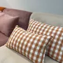 Coussins textile - Coussin carreaux Vichy - MAISON JEUDI
