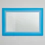 Miroirs - Miroir rectangulaire en résine époxy bleue par Facture - TULESTE FACTORY