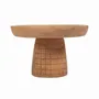 Platter and bowls - The Kotak-Kotak Cake Dish - Natural - BAZAR BIZAR LIVING