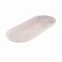 Plats et saladiers - L'assiette ovale en résine, rose et blanc - BAZAR BIZAR LIVING