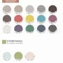 Office furniture and storage - Paloma retro half-moon table 120 x 75 x 60 cm - LES GAMBETTES