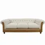 Sofas for hospitalities & contracts - Chesterfield Essence White Pearl | Sofa - CREARTE COLLECTIONS
