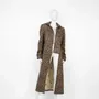 Apparel - Coat ARA Brown Paisley №1, Handmade - MONYER
