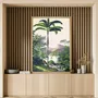 Affiches - Illustration Sur les rives de Japura - PARADISIO IMAGINARIUM