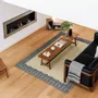 Office seating - The Minimalist Modern Lounge Chair in Natural Walnut - MOR
