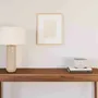 Console table - The modern and minimalist FRONT sideboard - Walnut wood - MOR