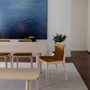 Dining Tables - The Minimalist Modern Cast Table in Oak Wood160cm x 100cm oak - MOR
