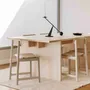 Tables Salle à Manger - Table minimaliste en bois de chêne - BASE - MOR