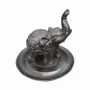 Scents - Incense holder resin elephant round 10cm - ARABESK
