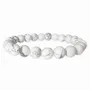 Bracelets - Howlite 8mm A pearls bracelet - ARABESK