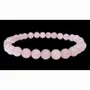 Bracelets - Bracelet Quartz Rose perles 6mm - ARABESK
