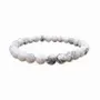 Bracelets - Howlite 6mm A pearls bracelet - ARABESK