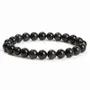 Bracelets - Black Obsidian A pearls bracelet 8mm - ARABESK