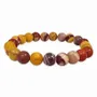 Bracelets - Mokaite Jasper A 8mm pearls bracelet - ARABESK
