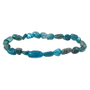Bracelets - Blue Apatite tumbled stones bracelet - ARABESK