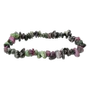 Bracelets - Ruby Zoisite A+ chips bracelet 18cm - ARABESK