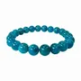 Bracelets - Bracelet Apatite Bleue AA perles 8mm - ARABESK