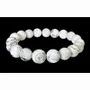 Bracelets - Howlite 10mm A pearls bracelet - ARABESK