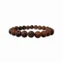Bracelets - Bracelet perles Obsidienne Acajou  8mm - ARABESK