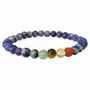 Bracelets - Bracelet Lapis Lazuli 7 Chakras A perles 6mm - ARABESK