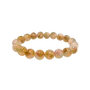 Bracelets - Bracelet Citrine chauffée perles 10mm - ARABESK