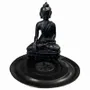 Scents - Incense holder resin Buddha round 10cm - ARABESK