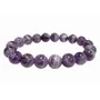 Bracelets - Tapered Amethyst A 10mm pearls bracelet - ARABESK