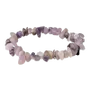 Bracelets - Tapered Amethyst A chips bracelet 18cm - ARABESK