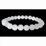 Bracelets - Bracelet Jade Blanc A perles 8mm - ARABESK