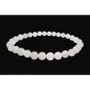 Bracelets - Bracelet Jade Blanc A perles 6mm - ARABESK
