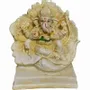 Decorative objects - Resin Yellow Ganesha 13cm - ARABESK