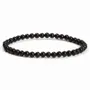 Bracelets - Bracelet perles Obsidienne noire A 4mm - ARABESK