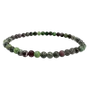 Bracelets - Bracelet Rubis Zoïsite A perles 4mm - ARABESK