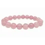 Bracelets - Bracelet quartz rose A perles 10mm - ARABESK