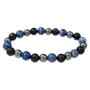 Bracelets - Bracelet Lapis Lazuli Hematite Onyx A perles 8mm - ARABESK
