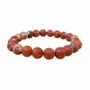 Bracelets - Red Jasper Bracelet 8-9mm beads - ARABESK