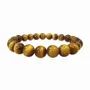 Bracelets - Tiger Eye Bracelet AAA beads 8-8.5mm - ARABESK