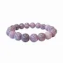 Bracelets - Bracelet Lepidolite A perles 10mm - ARABESK