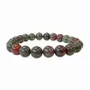Bracelets - Dragon's Blood Jasper Bracelet A 8-9mm Beads - ARABESK