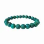 Bracelets - Bracelet Amblygonite Chrysocolle AAA perles 8mm - ARABESK