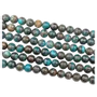 Bijoux - Chrysocolle du Congo AA perles 8mm sur fil 40cm - ARABESK